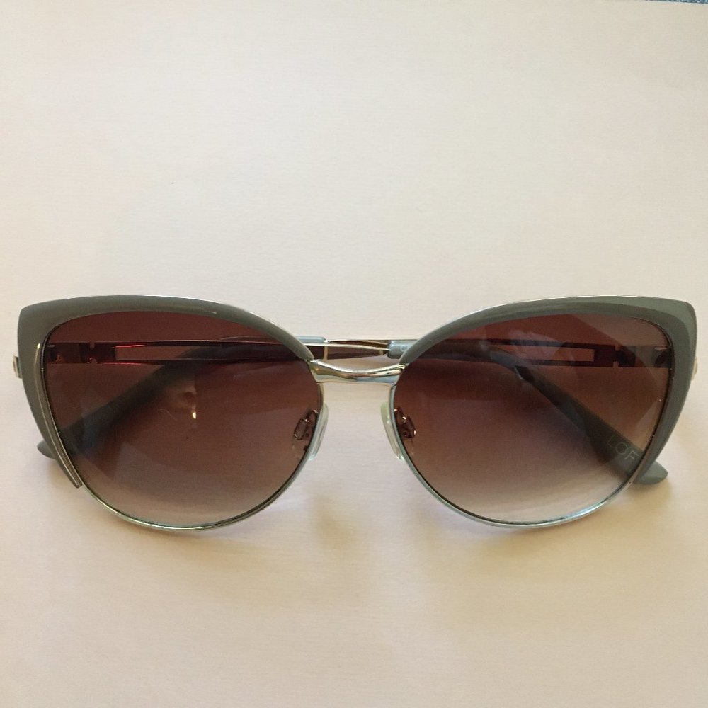 LOFT Cat Eye Sunglasses Taupe NWOT